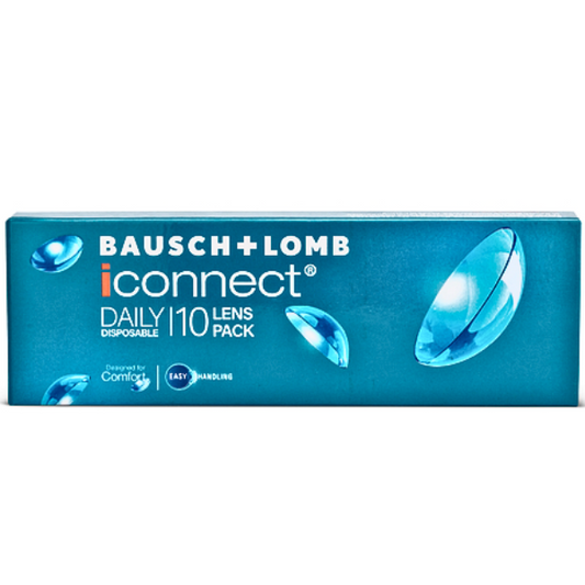 Bausch Lomb Iconnect Daily Disposable Contact Lenses 10 Lens Box