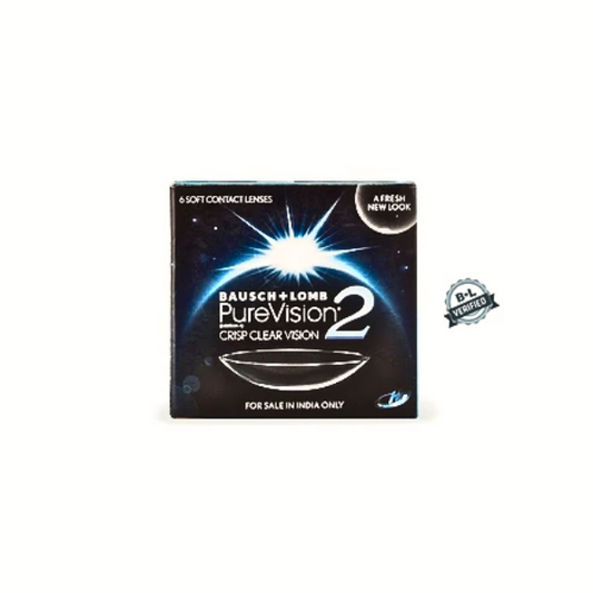 Bausch & Lomb Pure Vision Bausch Lomb PureVision2 HD Contact Lenses 6 Lens Per Box