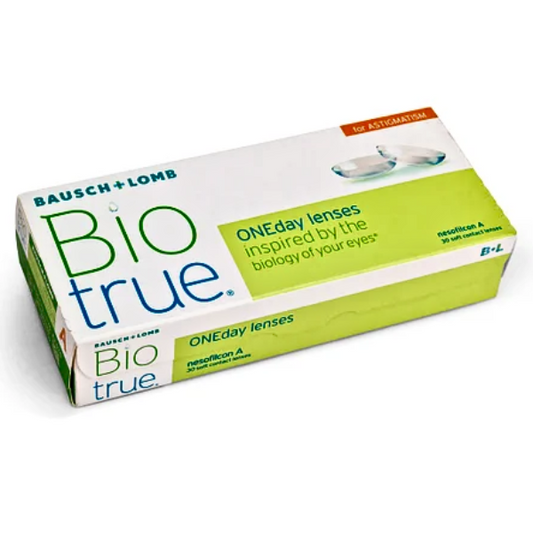 Bausch Lomb Bio True One Day Lens For Astigmatism 30 Lens Box